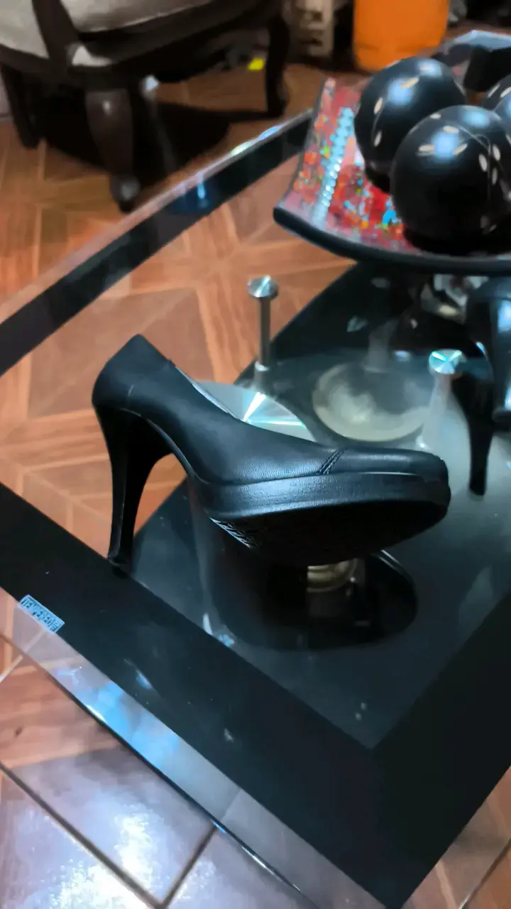 Zapatos de Tacón Alto Negros para Mujer - 2