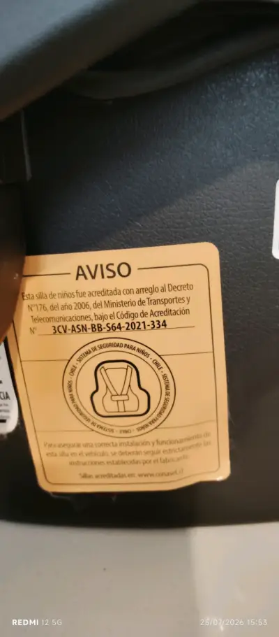 Coche de bebé Bebesit negro ajustable. - miniatura 5