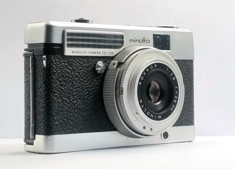 Cámara vintage Minolta Minoltina P Rokkor 35mm - 2