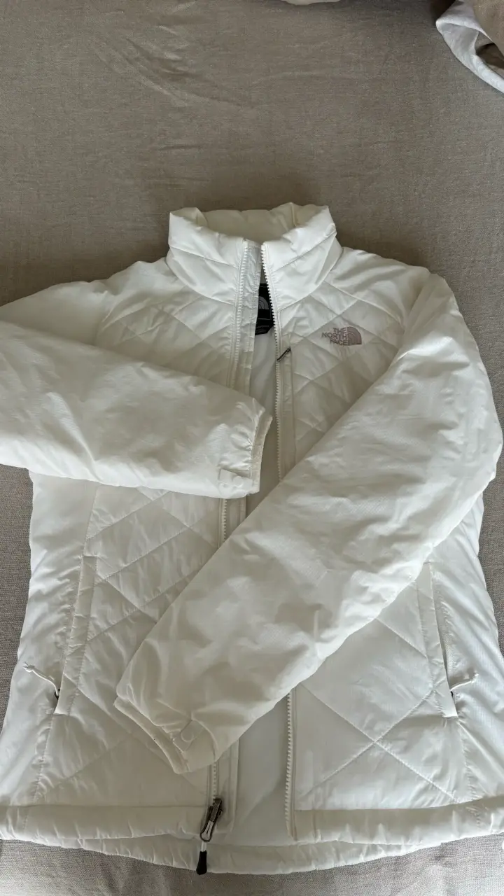Chaqueta blanca The North Face para mujer - 4