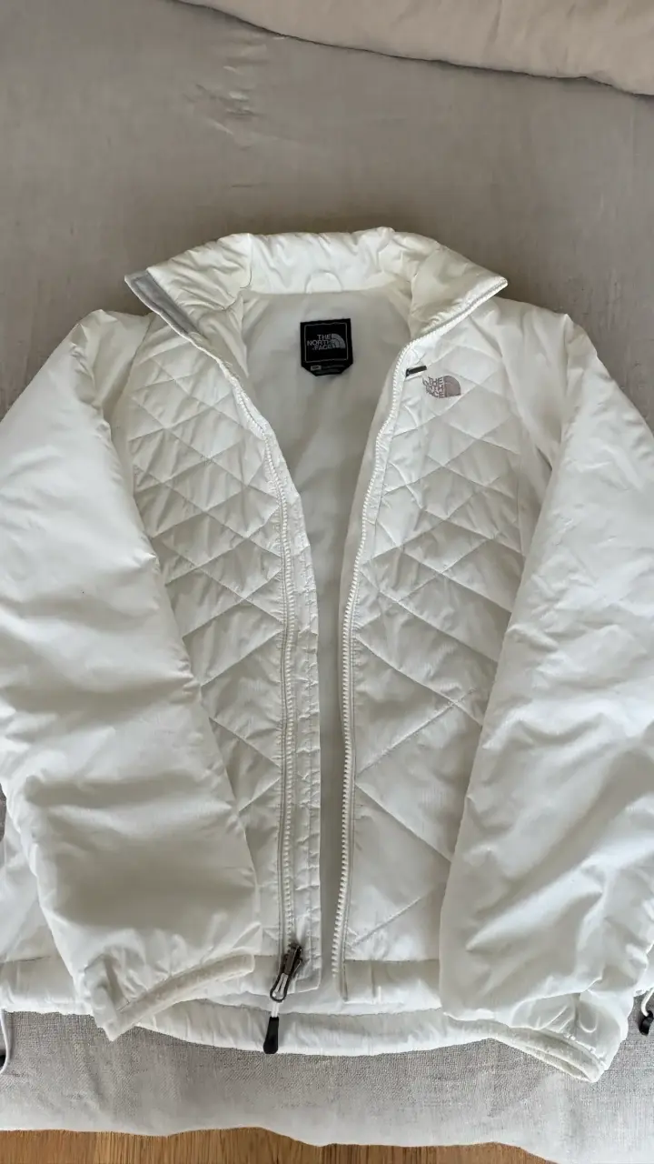 Chaqueta blanca The North Face para mujer - 5