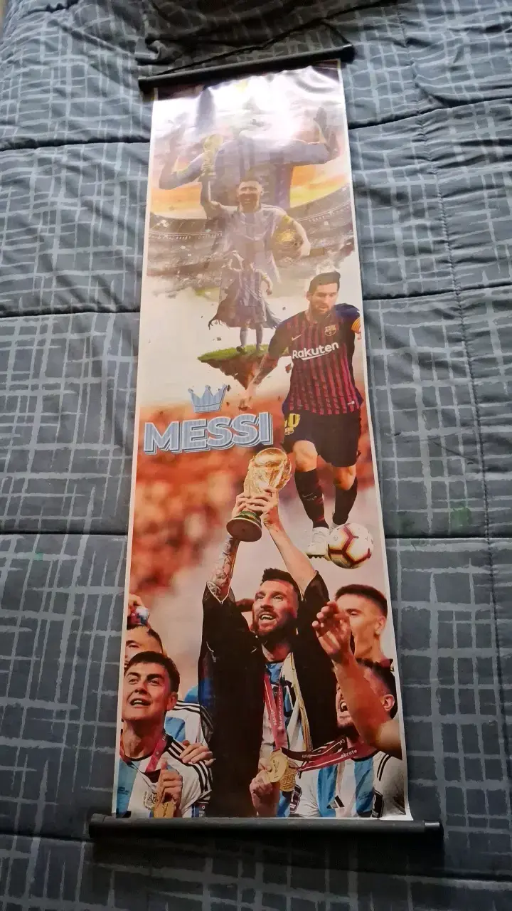 Afiche decorativo de fútbol Messi - 2