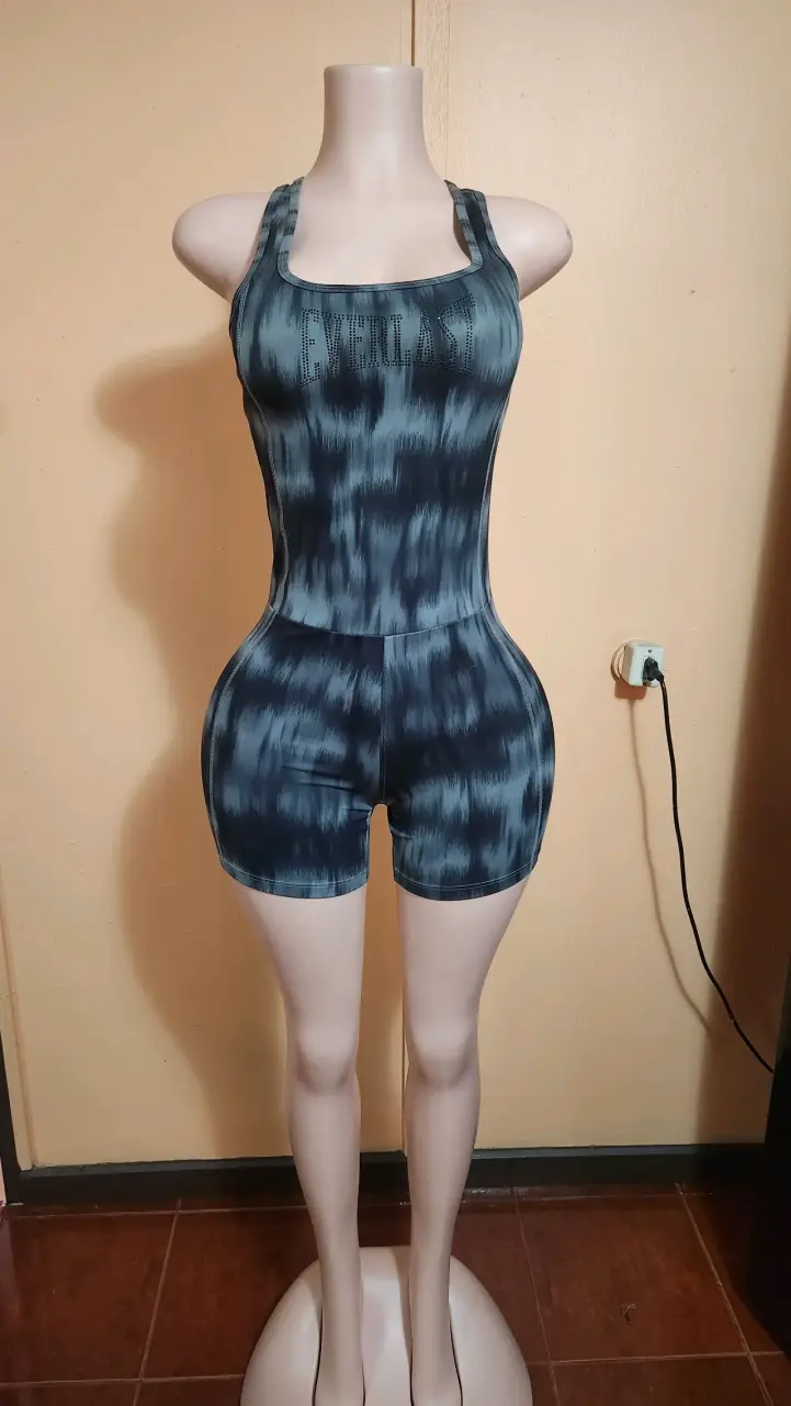 Enterito deportivo mujer Everlast azul - 3
