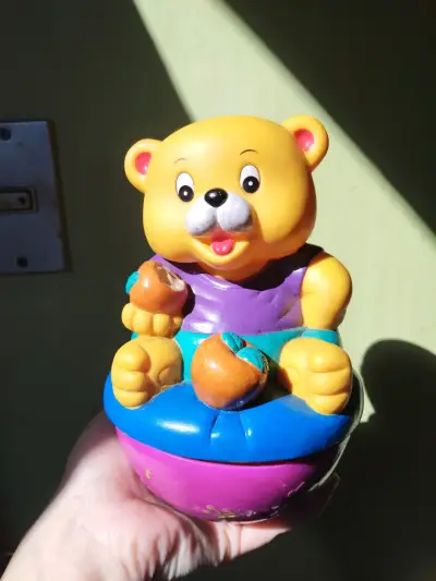 Juguete porfiado de oso para niños - miniatura 1