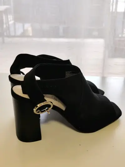 Sandalias de tacón alto negras Marquis - miniatura 2