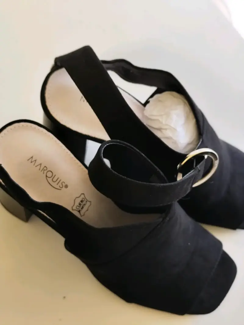 Sandalias de tacón alto negras Marquis - 3