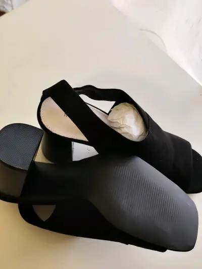 Sandalias de tacón alto negras Marquis - miniatura 4