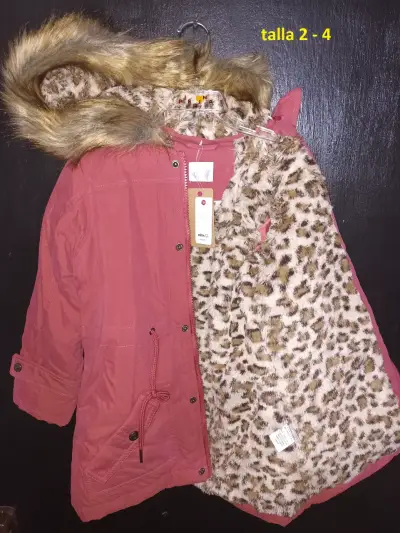 parka niña marca pillin tallas 2-4 - miniatura 2