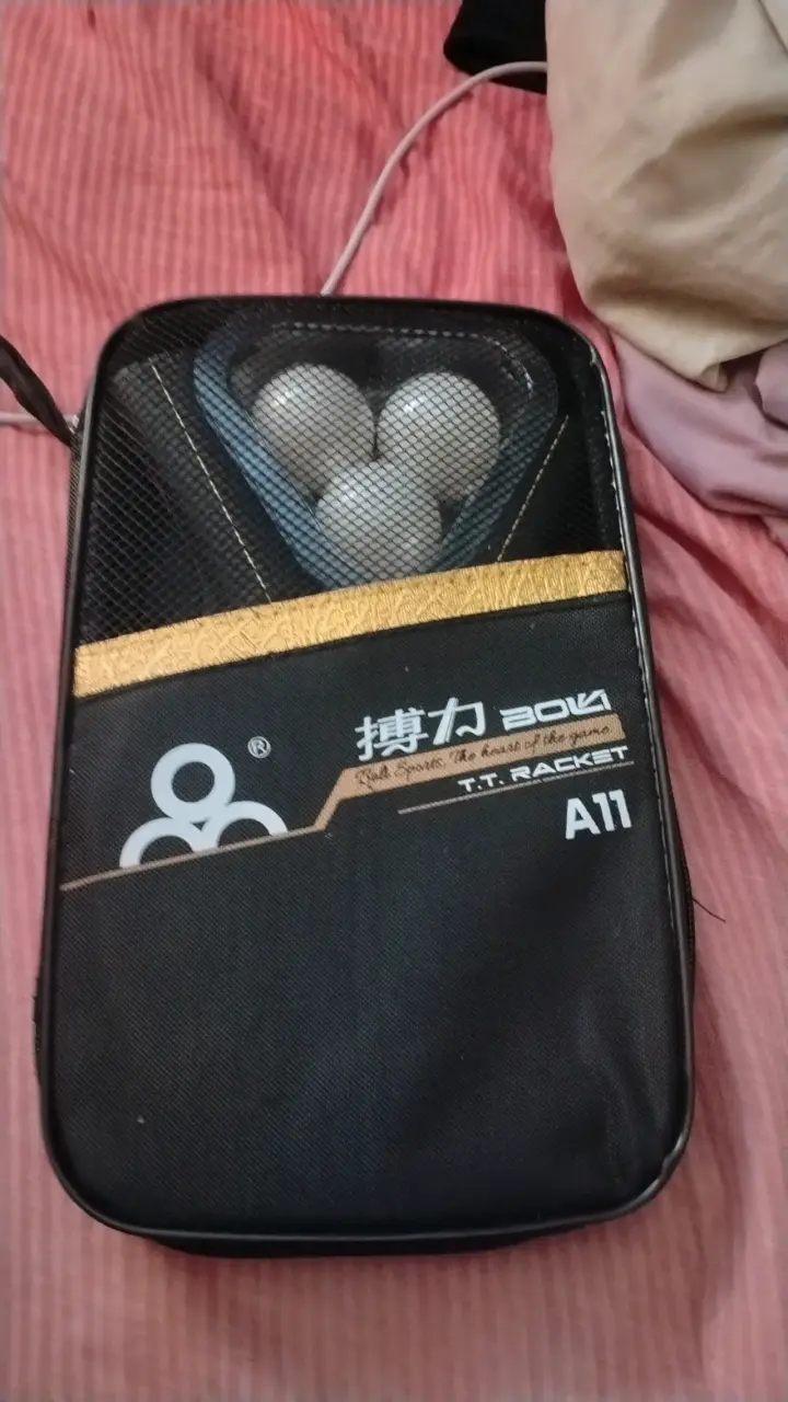 Set de Paletas de Ping Pong con Pelotas y Estuche - 2