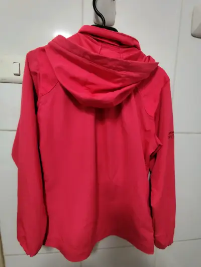 Chaqueta deportiva rosa con capucha Nike - miniatura 2