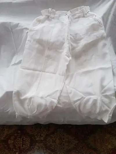 Pantalones blancos Privilege para mujer - miniatura 1
