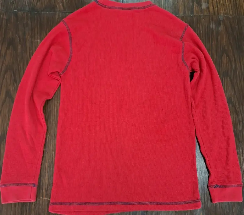 Polera manga larga roja U.S. Polo Assn para niño - 2