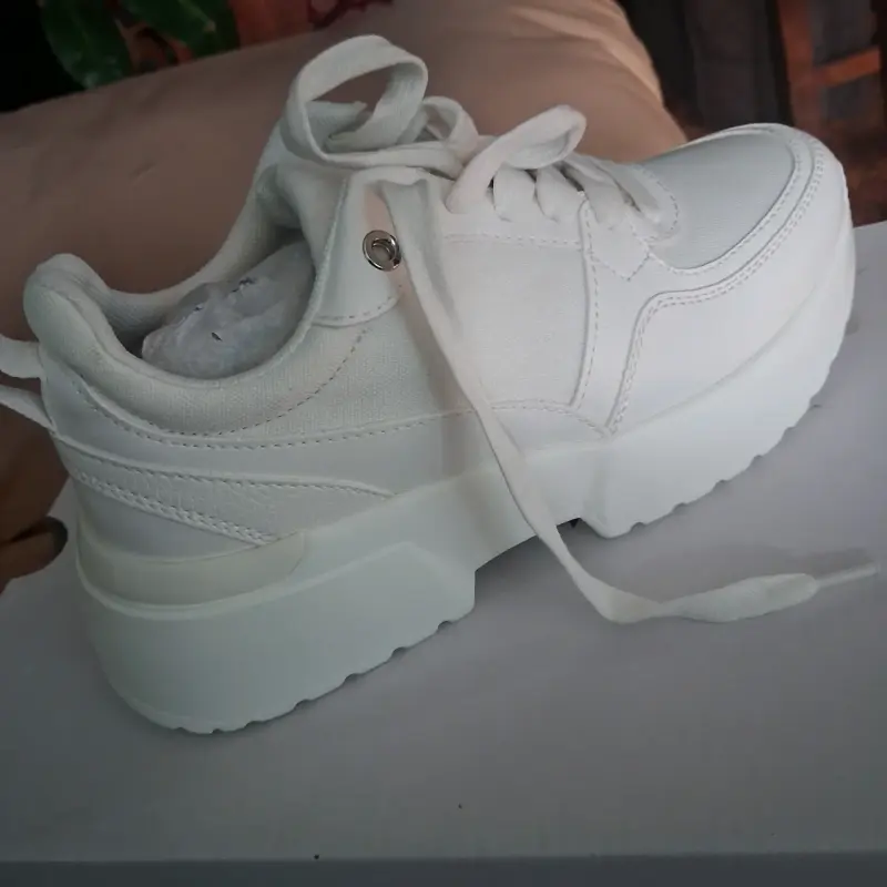 Zapatillas blancas de mujer Basement - 2