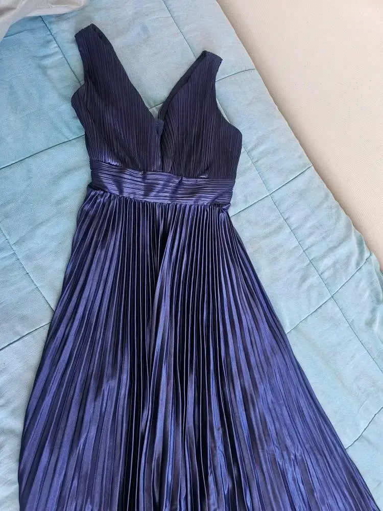 Vestido largo azul - 2