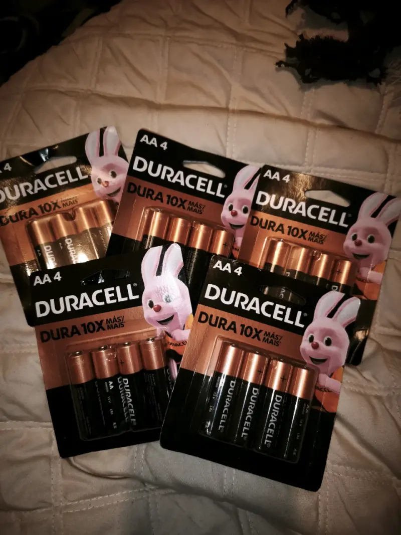 Pilas AA Duracell Dura 10X Pack de 4