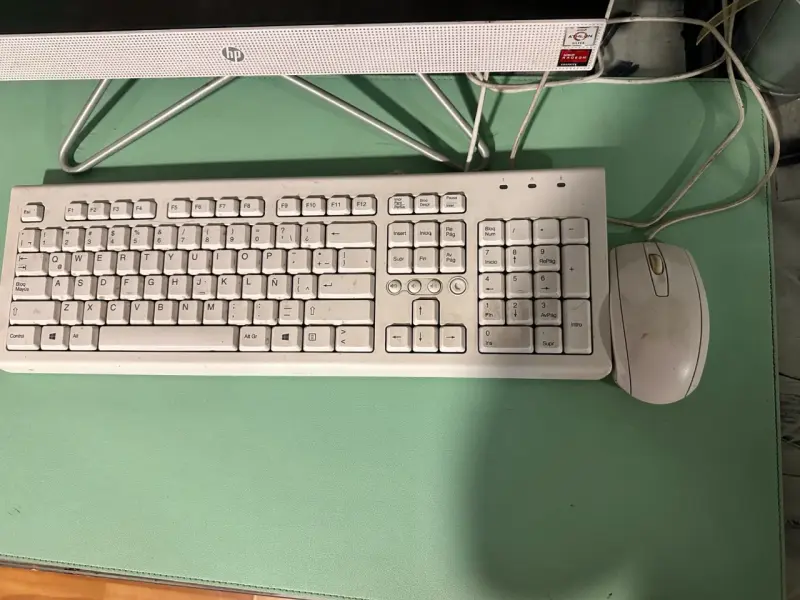 Computador All-in-One HP con teclado y mouse - 5
