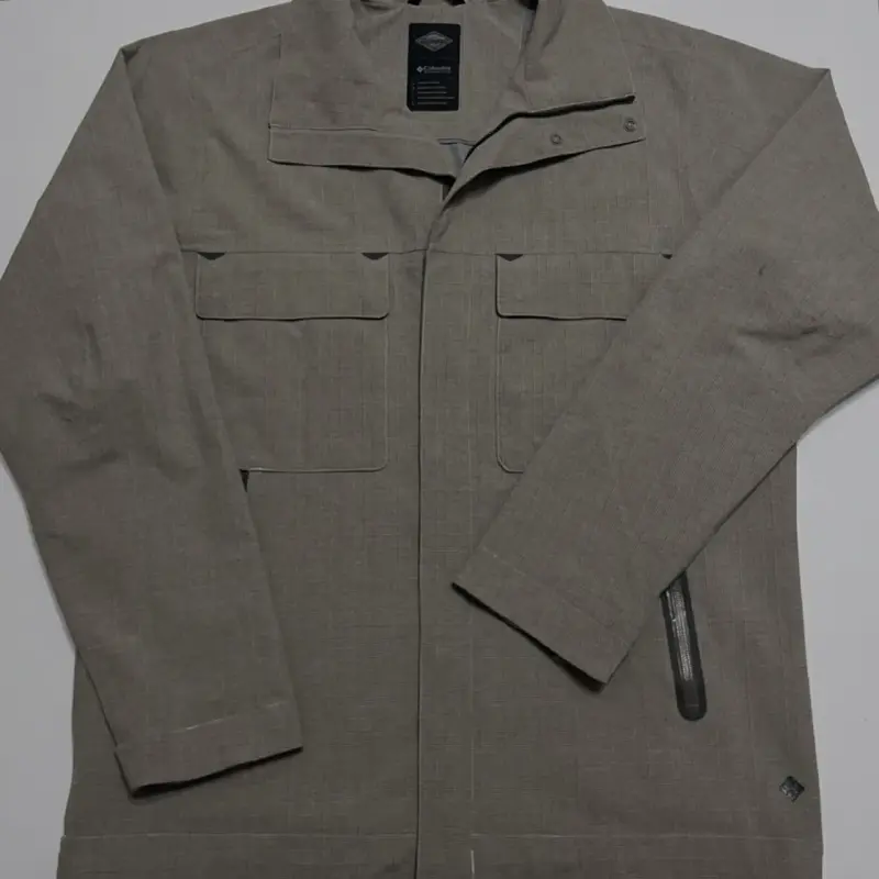 Chaqueta Columbia Hombre Talla L Color Beige - 3