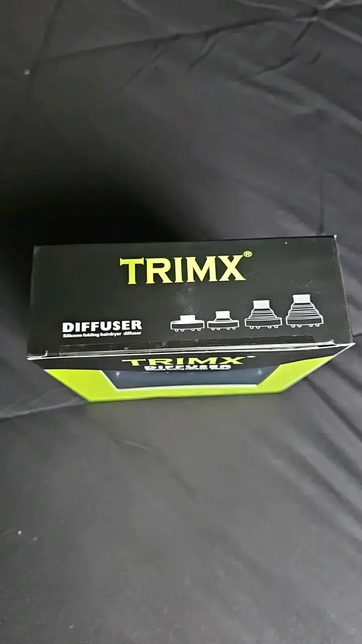 Difusor de silicona plegable para secador de pelo TrimX - 4
