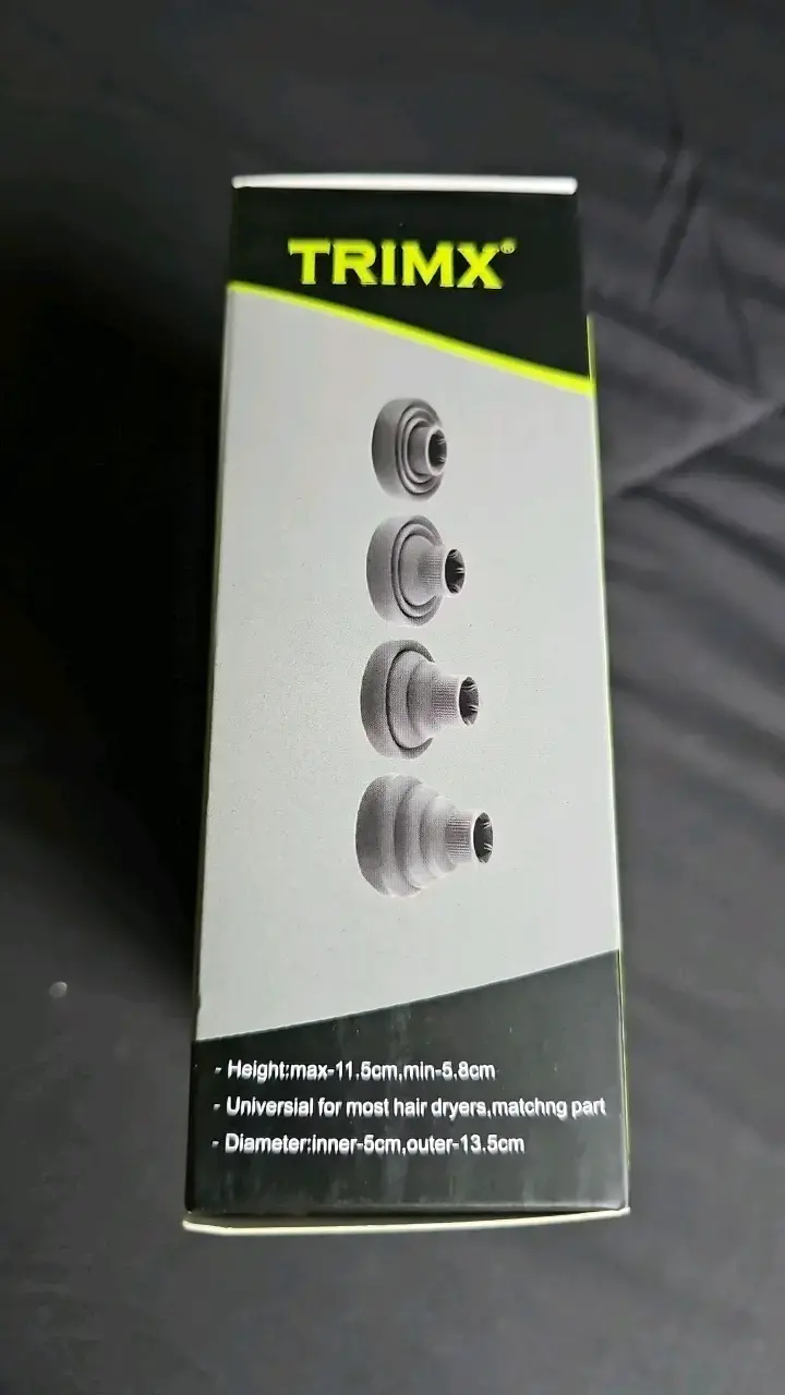 Difusor de silicona plegable para secador de pelo TrimX - 5