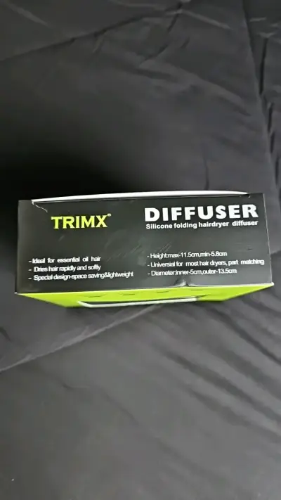 Difusor de silicona plegable para secador de pelo TrimX - miniatura 6