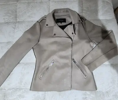 Chaqueta beige para mujer - miniatura 3