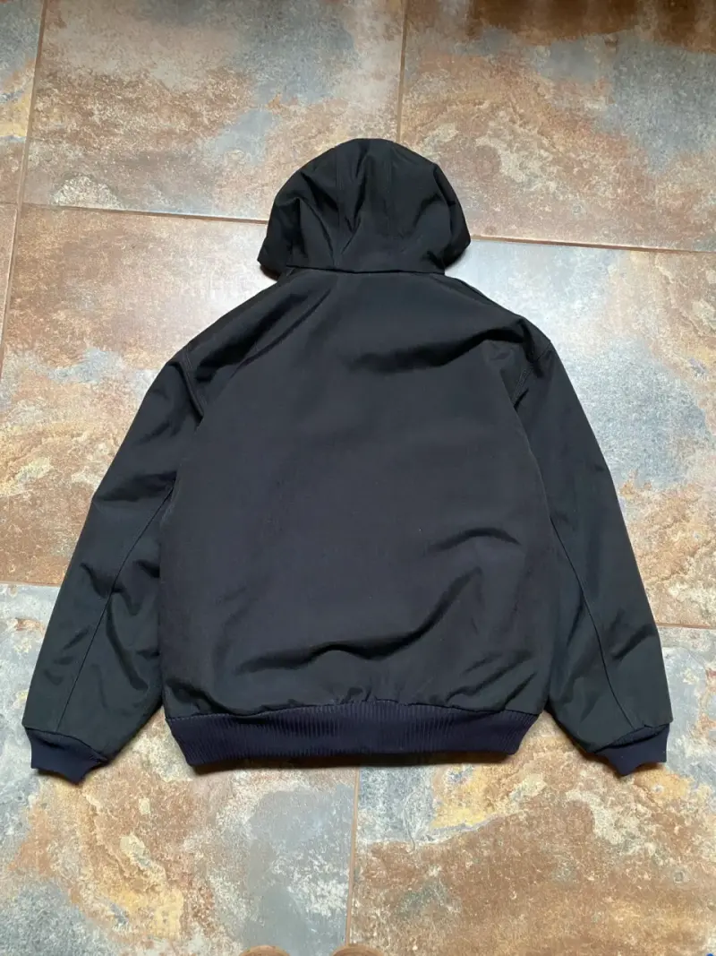 Chaqueta negra con capucha Carhartt - 5