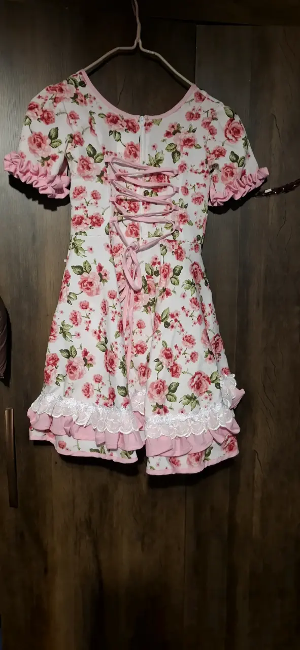 Vestido de huasa niña talla 8 - 2