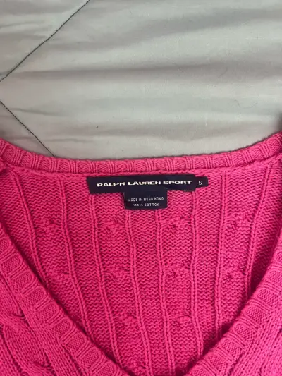 Suéter rosa Ralph Lauren - miniatura 2