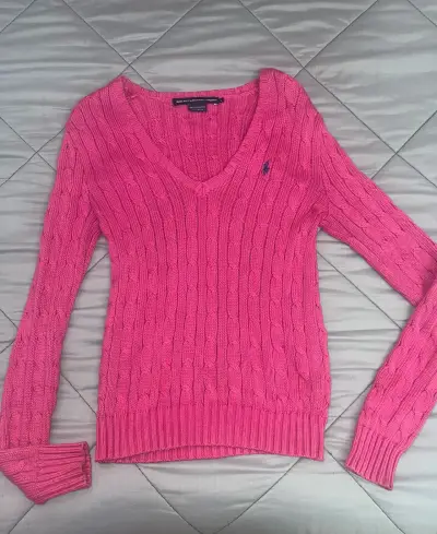 Suéter rosa Ralph Lauren - miniatura 3
