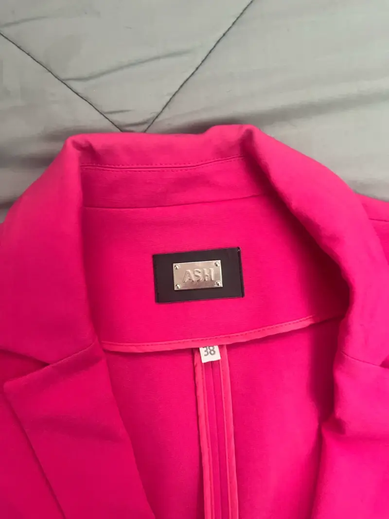 Blazer fucsia para mujer talla 38 - 3