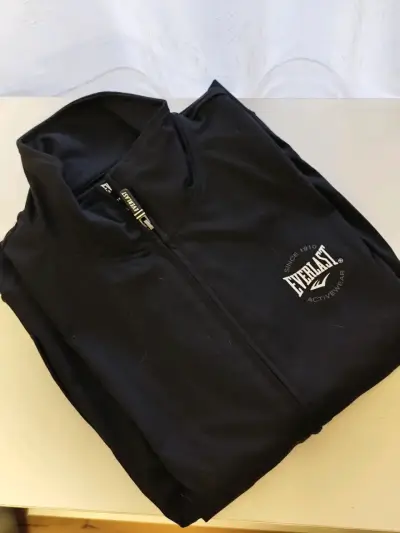 Chaqueta deportiva negra Everlast para hombre - miniatura 4