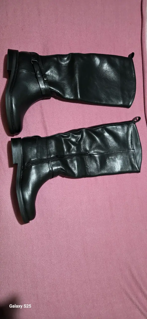 Botas caña alta, negras. - 3