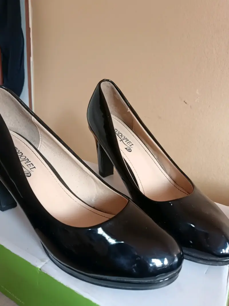 Zapatos de Tacón Negro para Mujer - 2
