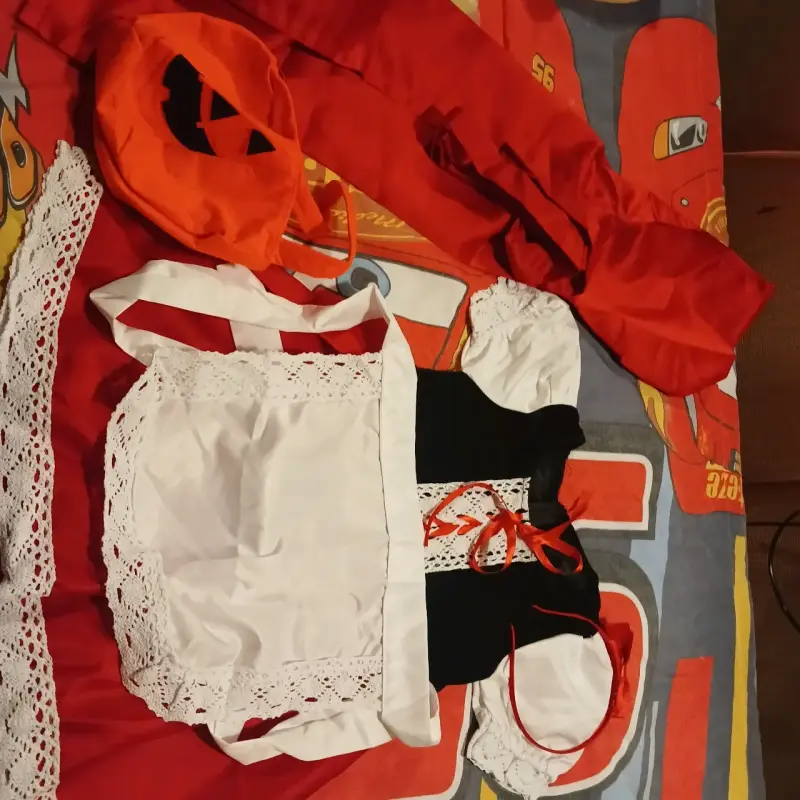 Disfraz de Caperucita Roja para niña con accesorios - 2