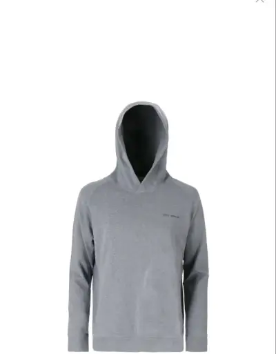 Polerón gris casual outdoor con capucha Doite - miniatura 5
