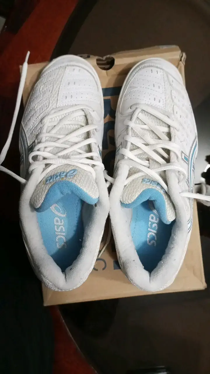 Zapatillas deportivas blancas Asics para mujer - 3