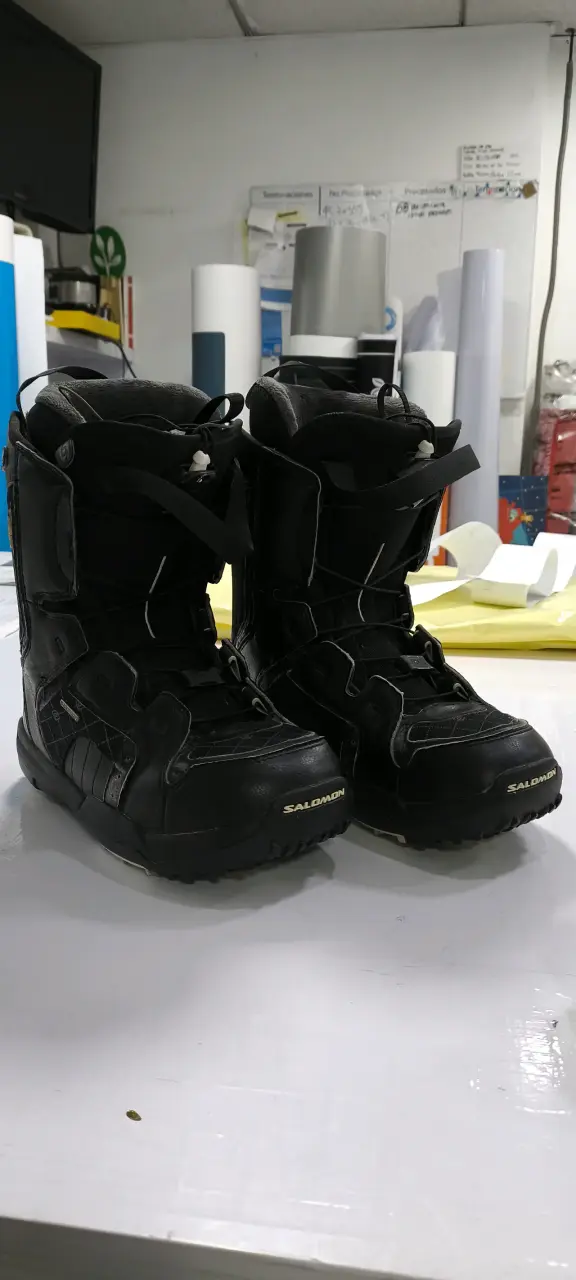 Botas de snowboard Salomon SPL negras - 1
