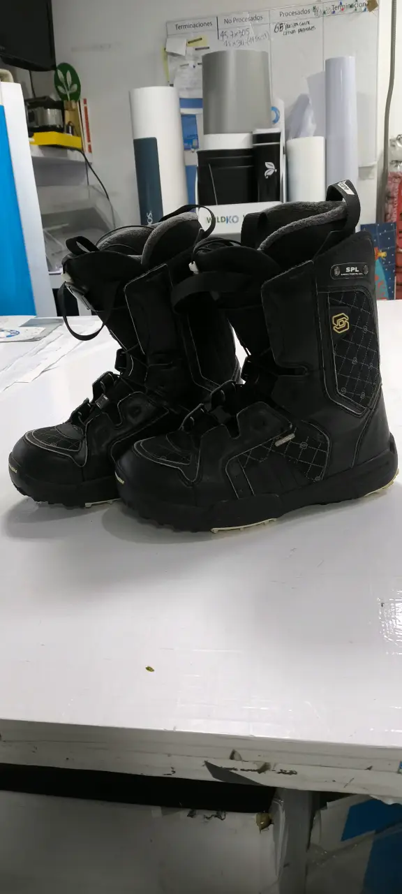 Botas de snowboard Salomon SPL negras - 3