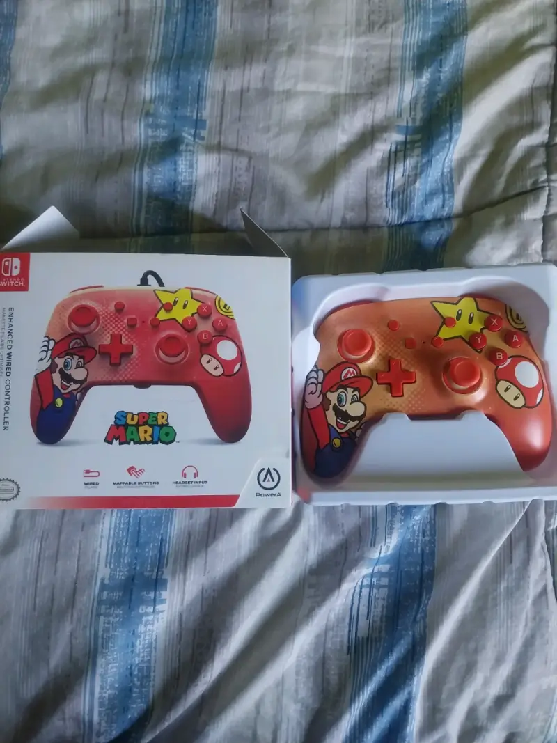 Mando alámbrico Super Mario para Nintendo switch - 2