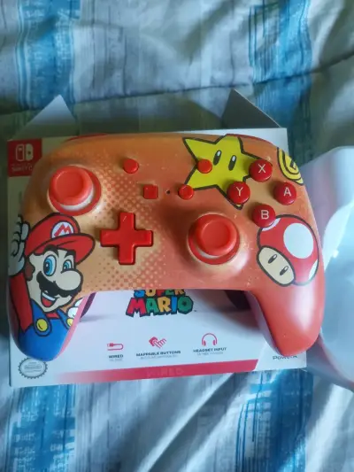 Mando alámbrico Super Mario para Nintendo switch - miniatura 3