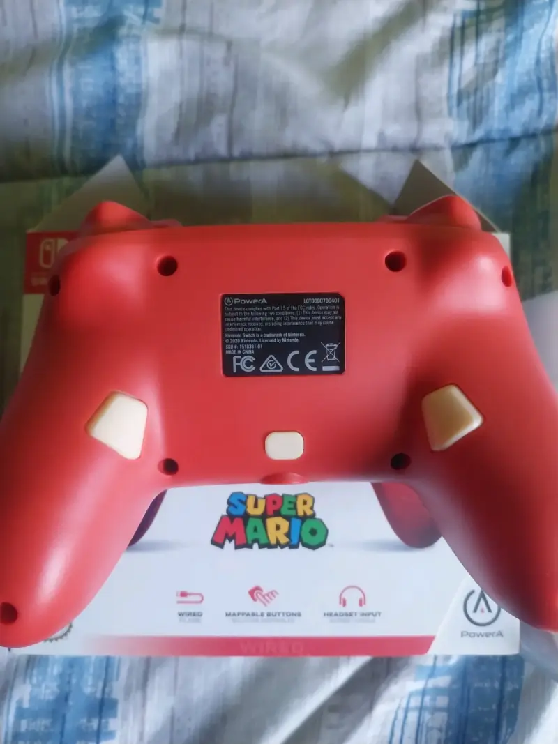 Mando alámbrico Super Mario para Nintendo switch - 4