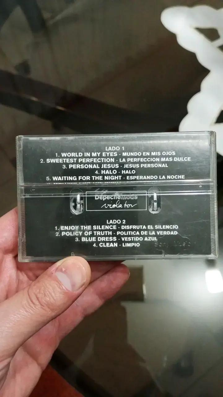 Cassette Depeche Mode Violator en buen estado - 3