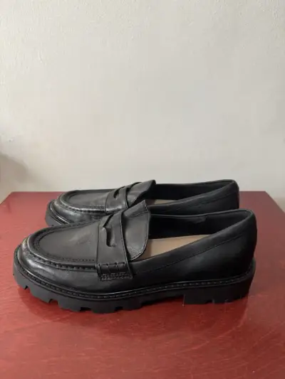 Mocasines de cuero negro Aldo mujer - miniatura 2