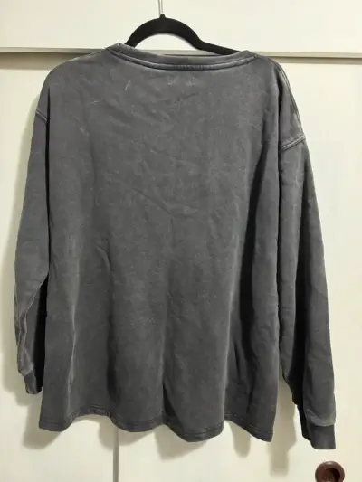 Polerón gris de algodón Greenfield talla M - miniatura 2