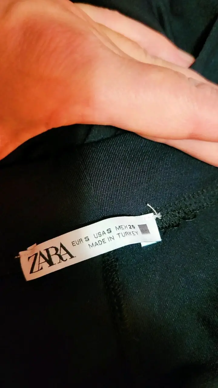 Calza Zara con brillantes - 2