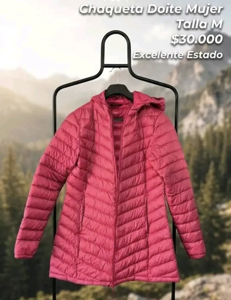 Chaqueta Doite Mujer Talla M Rosada