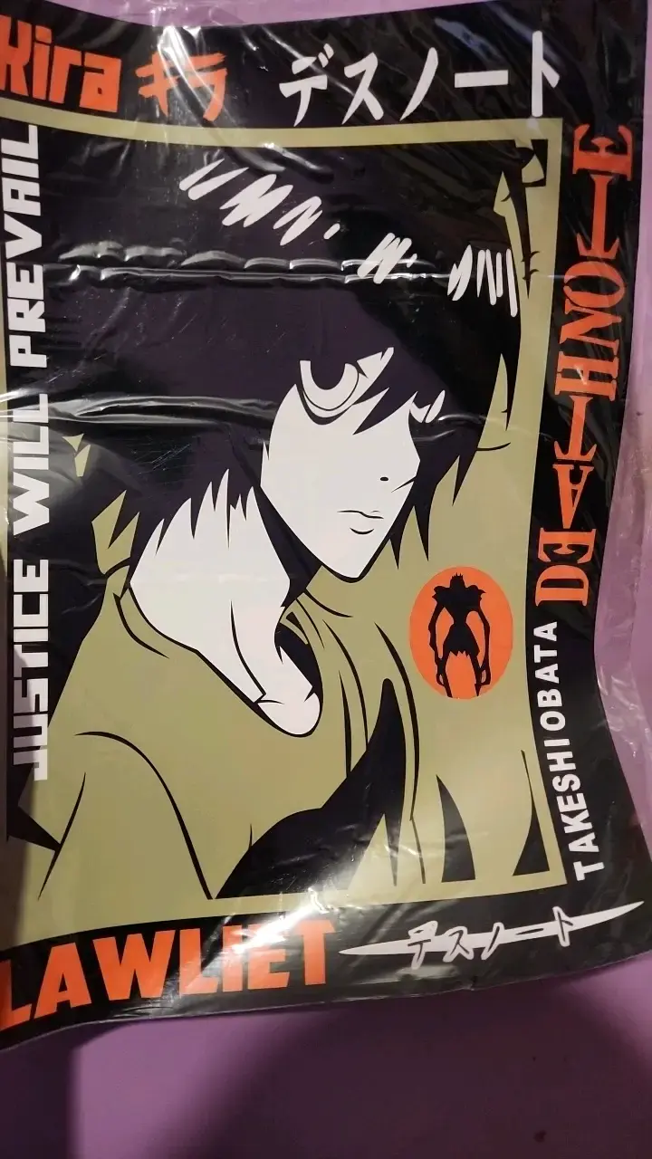 Póster de anime Death Note con personaje Lawliet - 1