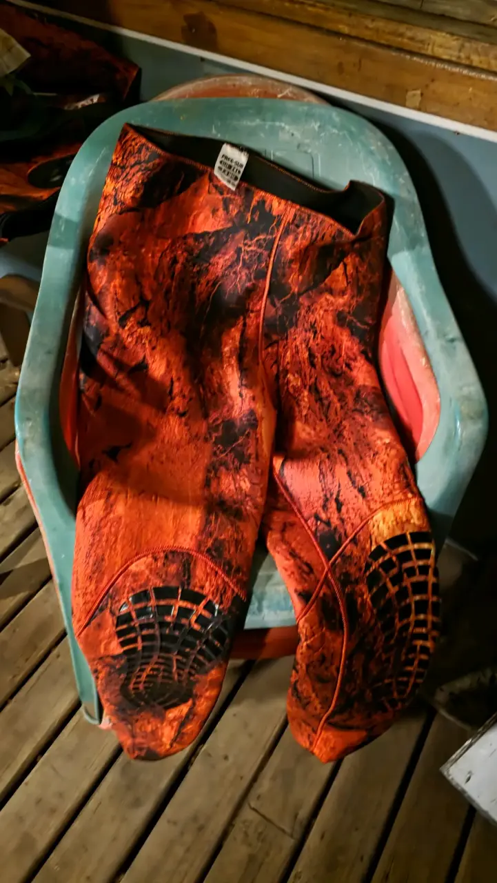Traje de buceo Free-Sub camuflaje rojo 2xl - 3