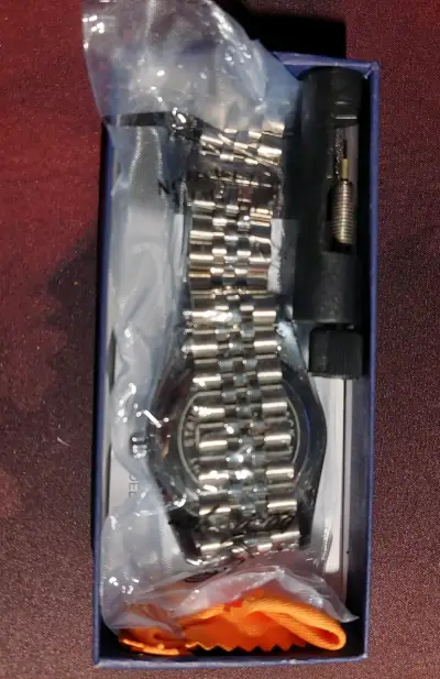 Reloj Poedagar Azul - miniatura 4