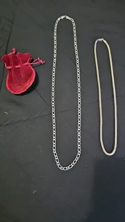 Set de Cadenas de Plata 925 con Estuche - miniatura 1